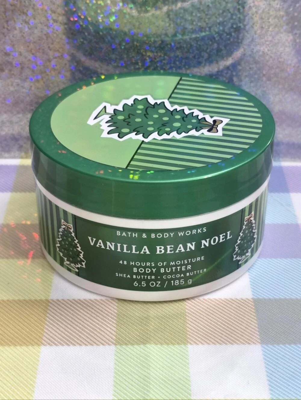 Bath & Body Works Vanilla Bean Noel Body Butter 6.5oz New RARE